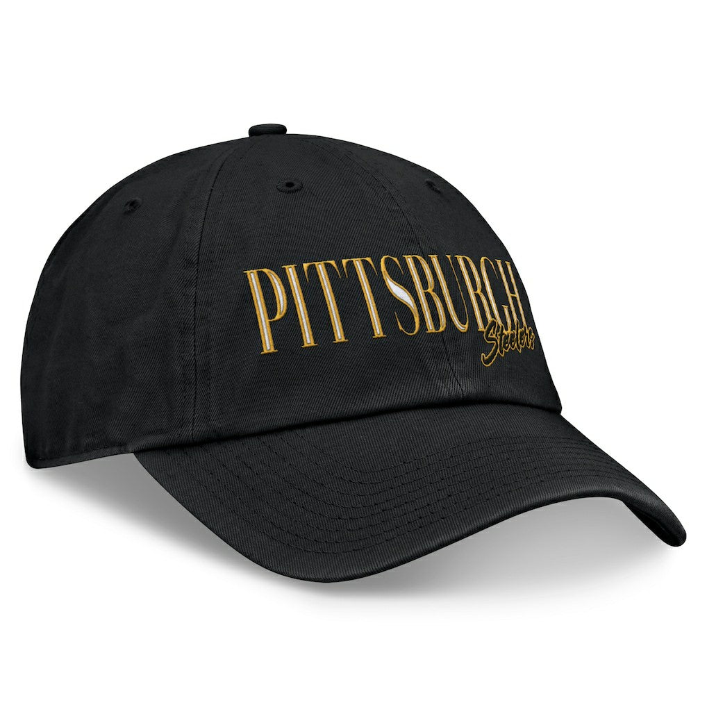 Pittsburgh Steelers Women's City Adjustable Hat - Black outlet