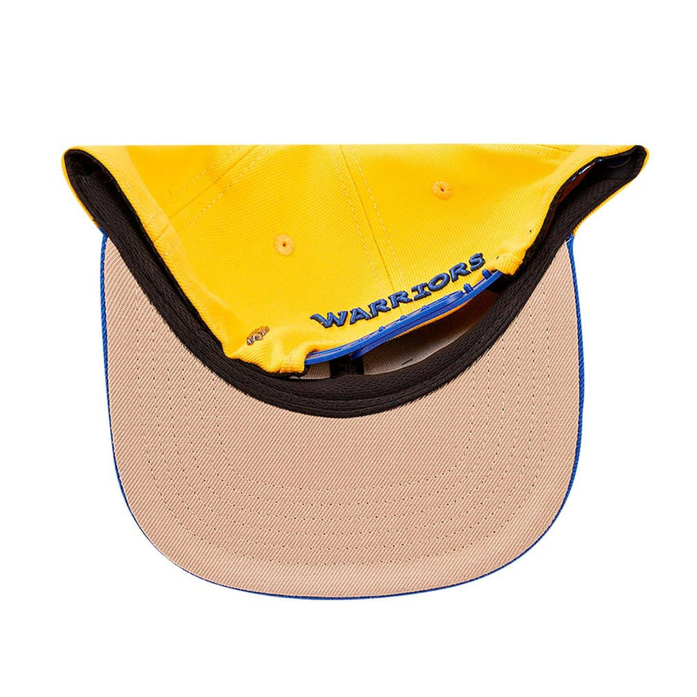Golden State Warriors Pro Standard Logo Morph Snapback Hat sale - Gold/Royal online