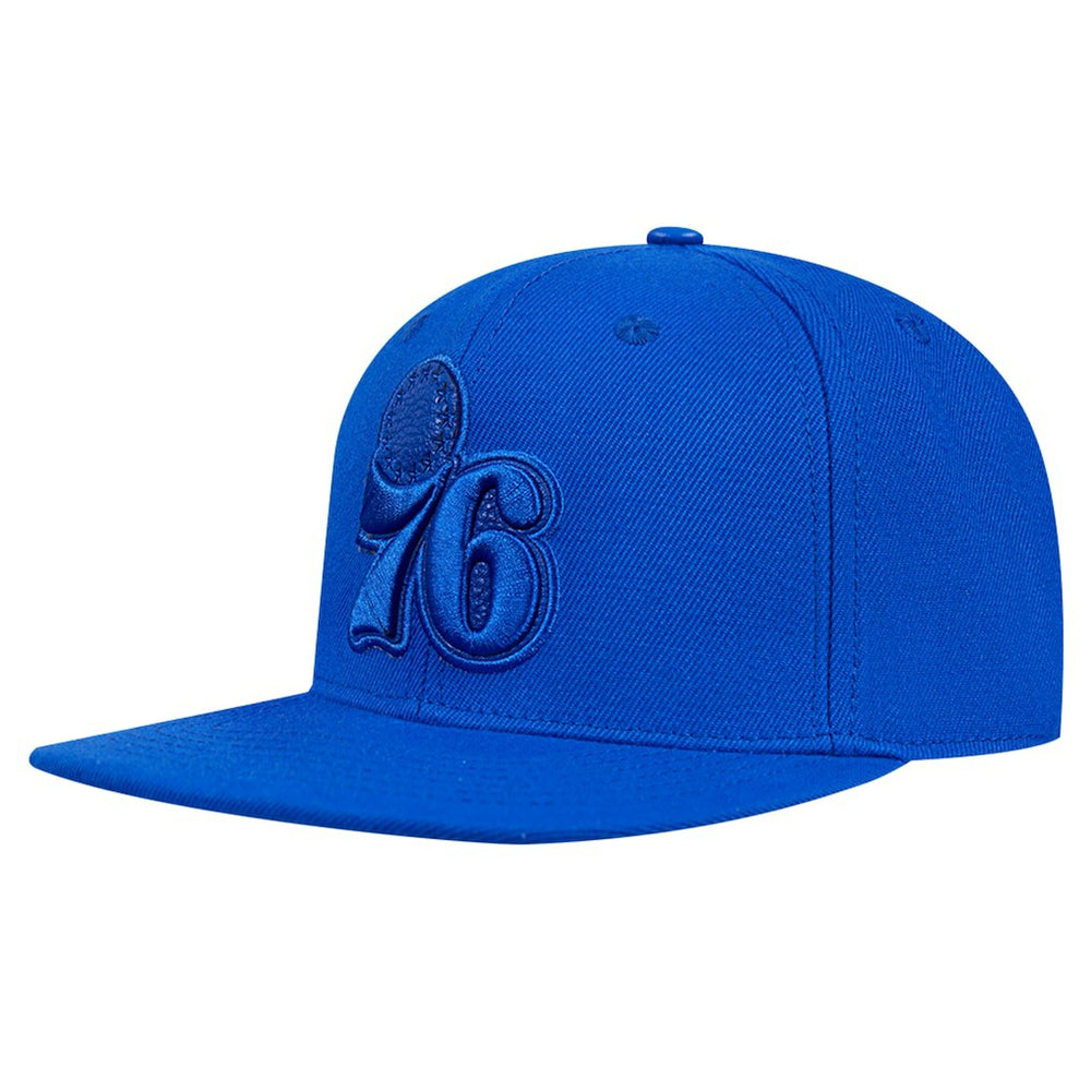 Philadelphia 76ers Pro Standard Triple Tonal Snapback Hat - Royal for sale