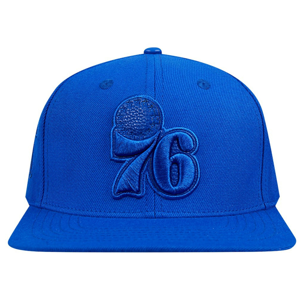 Philadelphia 76ers Pro Standard Triple Tonal Snapback Hat - Royal for sale