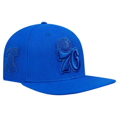 Philadelphia 76ers Pro Standard Triple Tonal Snapback Hat - Royal for sale