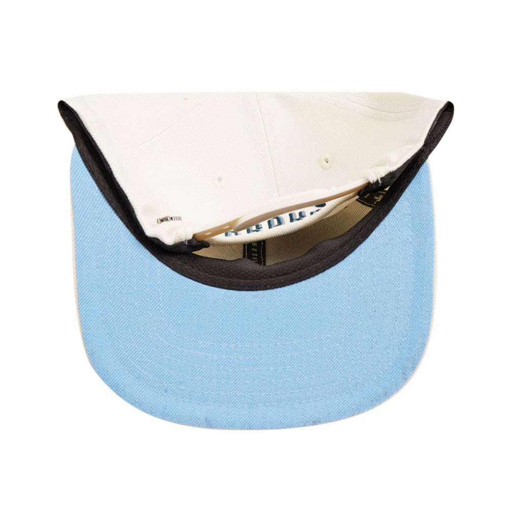 Seattle Kraken Pro Standard Retro Classic Logo Snapback Hat - Cream Hats