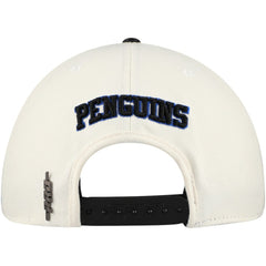 Pittsburgh Penguins Pro Standard Retro Classic Logo Snapback Hat - Cream Hats