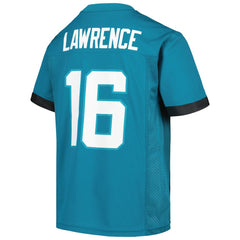 Trevor Lawrence Jacksonville Jaguars Youth Replica Player Jersey - Teal online