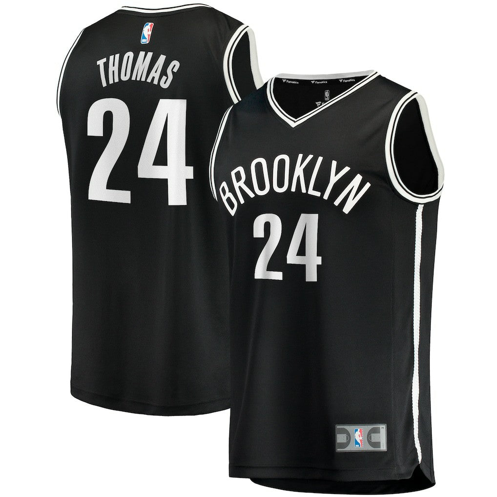 Cam Thomas Brooklyn Nets Big & Tall Fast Break Player Jersey - Black - Icon Edition outlet