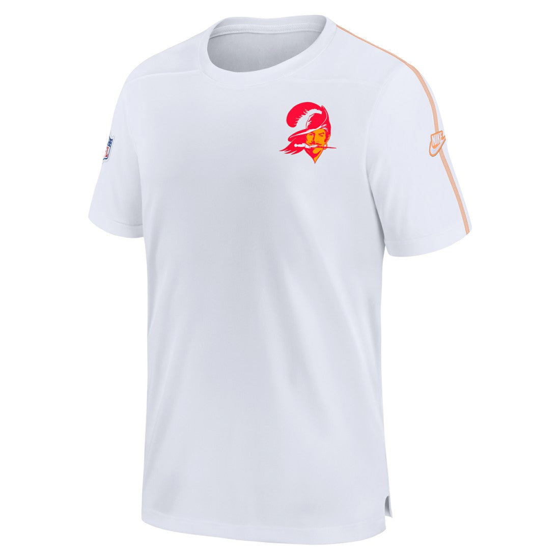 Tampa Bay Buccaneers Sideline Alternate Logo Coach Performance Top - White for sale