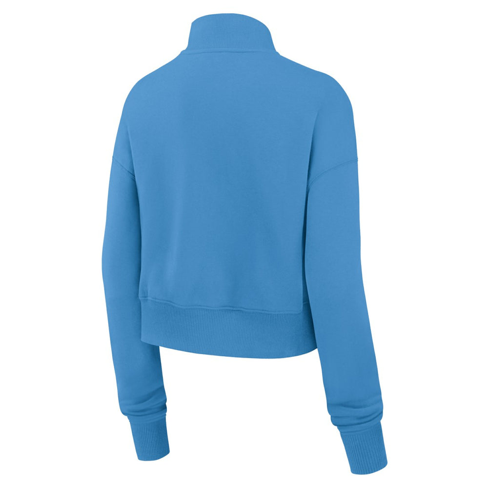 Tennessee Titans Women's Rewind Phoenix Half-Zip Sweatshirt - Light Blue sale