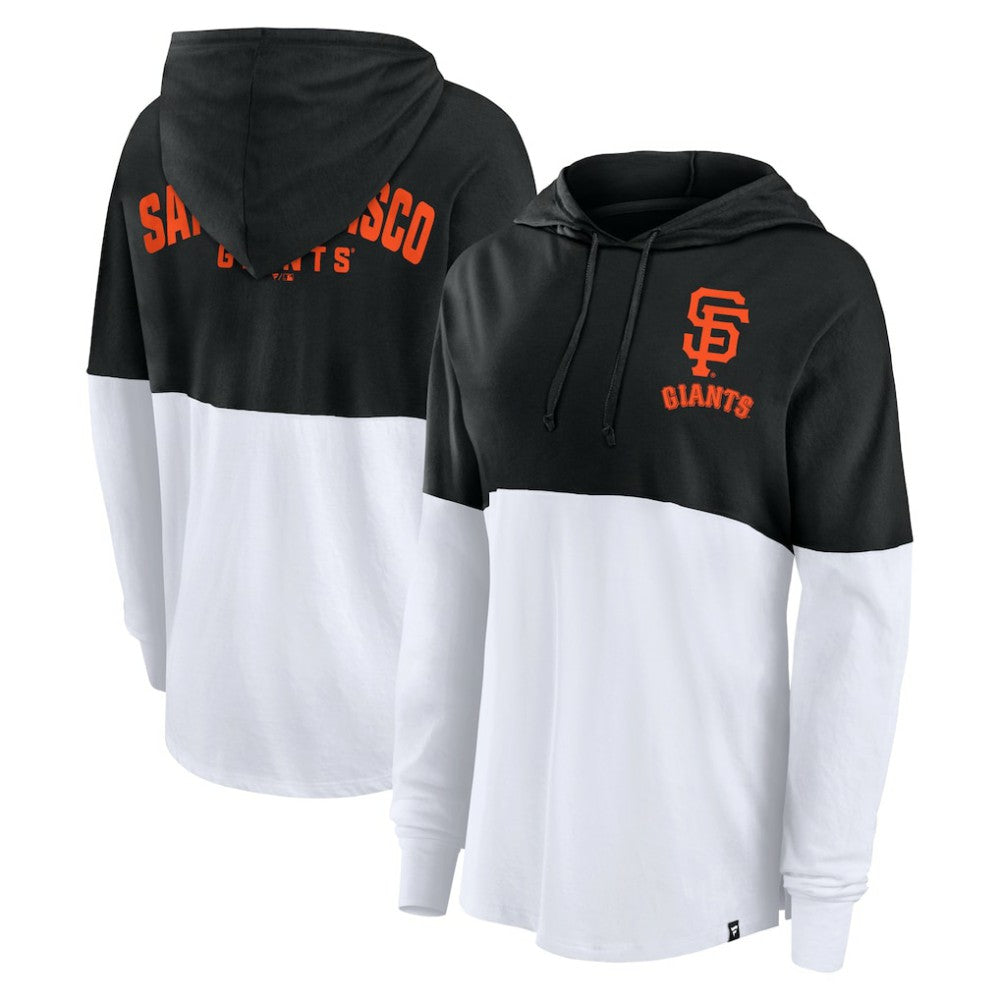 San Francisco Giants Women's Backup Option Pullover Hoodie Black/White