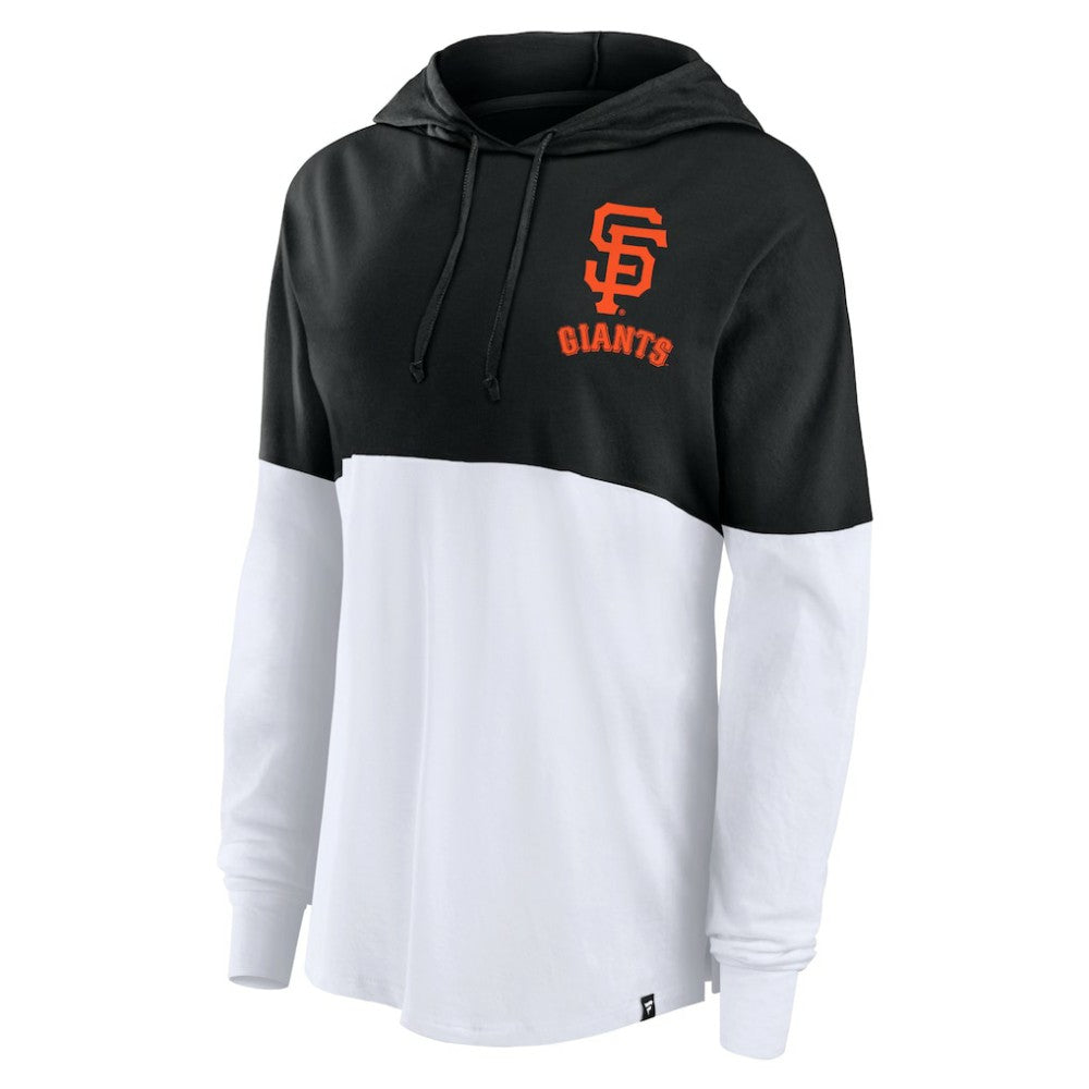 San Francisco Giants Women's Backup Option Pullover Hoodie Black/White