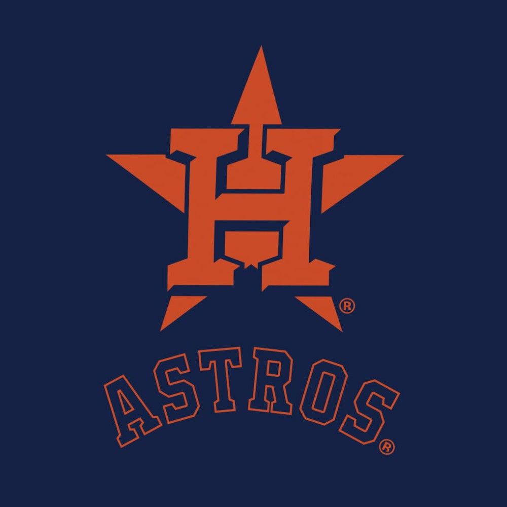Houston Astros Women's Backup Option Pullover Hoodie Navy/White