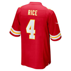 Rashee Rice Kansas City Chiefs Game Jersey - Red sale