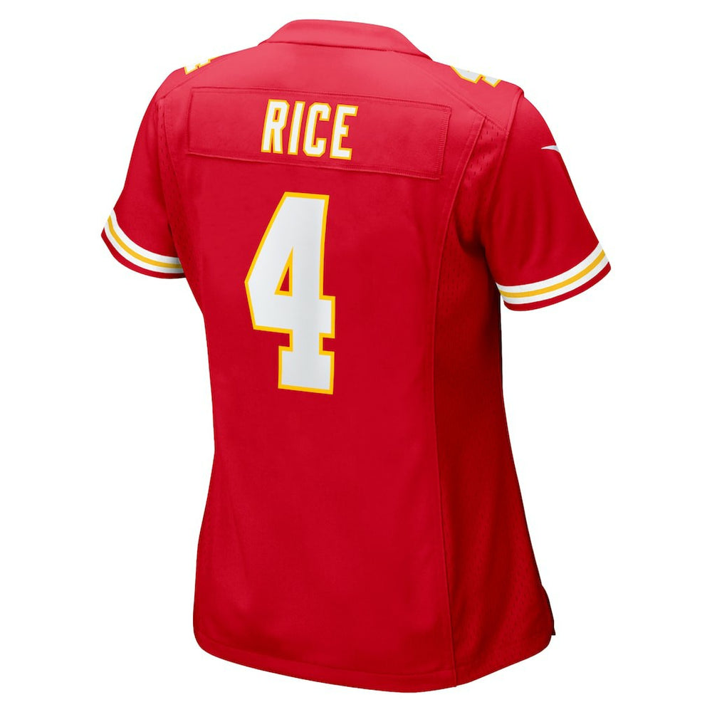 Rashee Rice Kansas City Chiefs Women's Game Jersey - Red discount