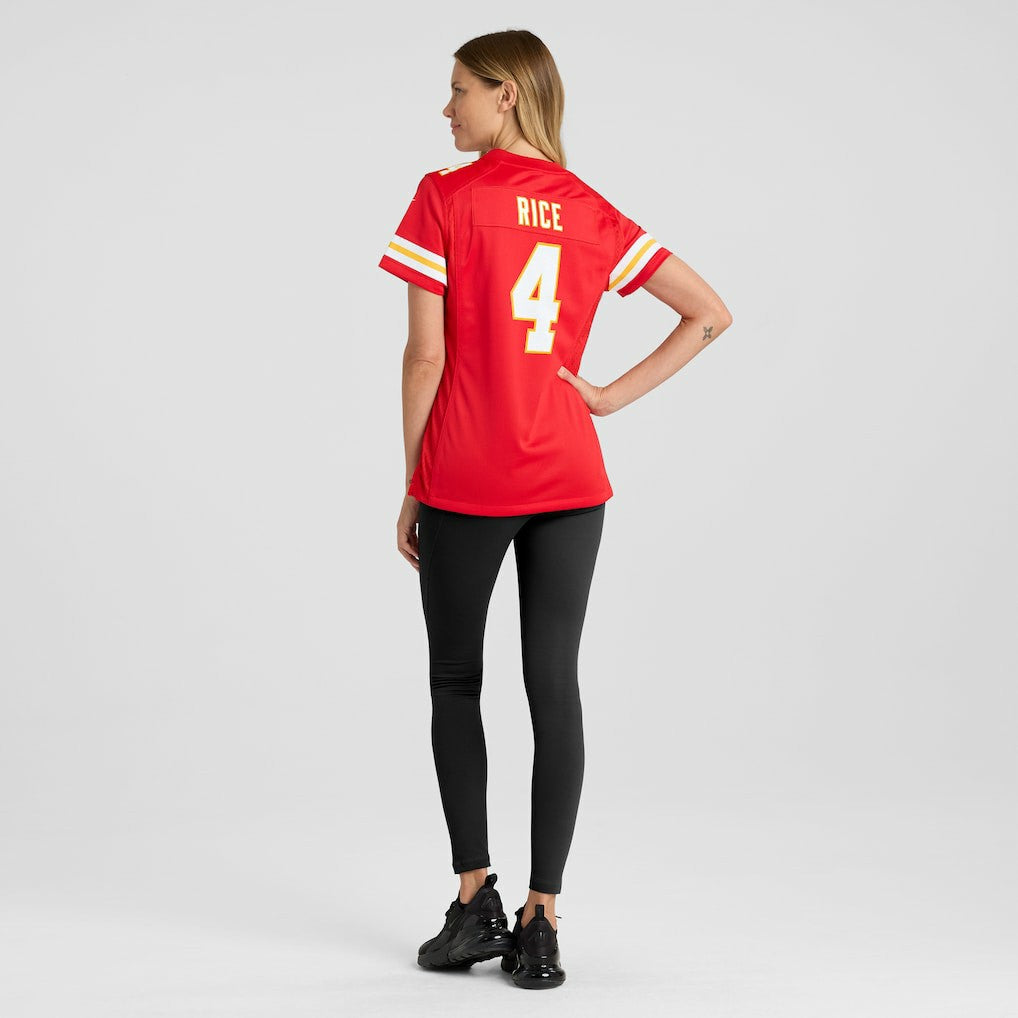 Rashee Rice Kansas City Chiefs Women's Game Jersey - Red discount
