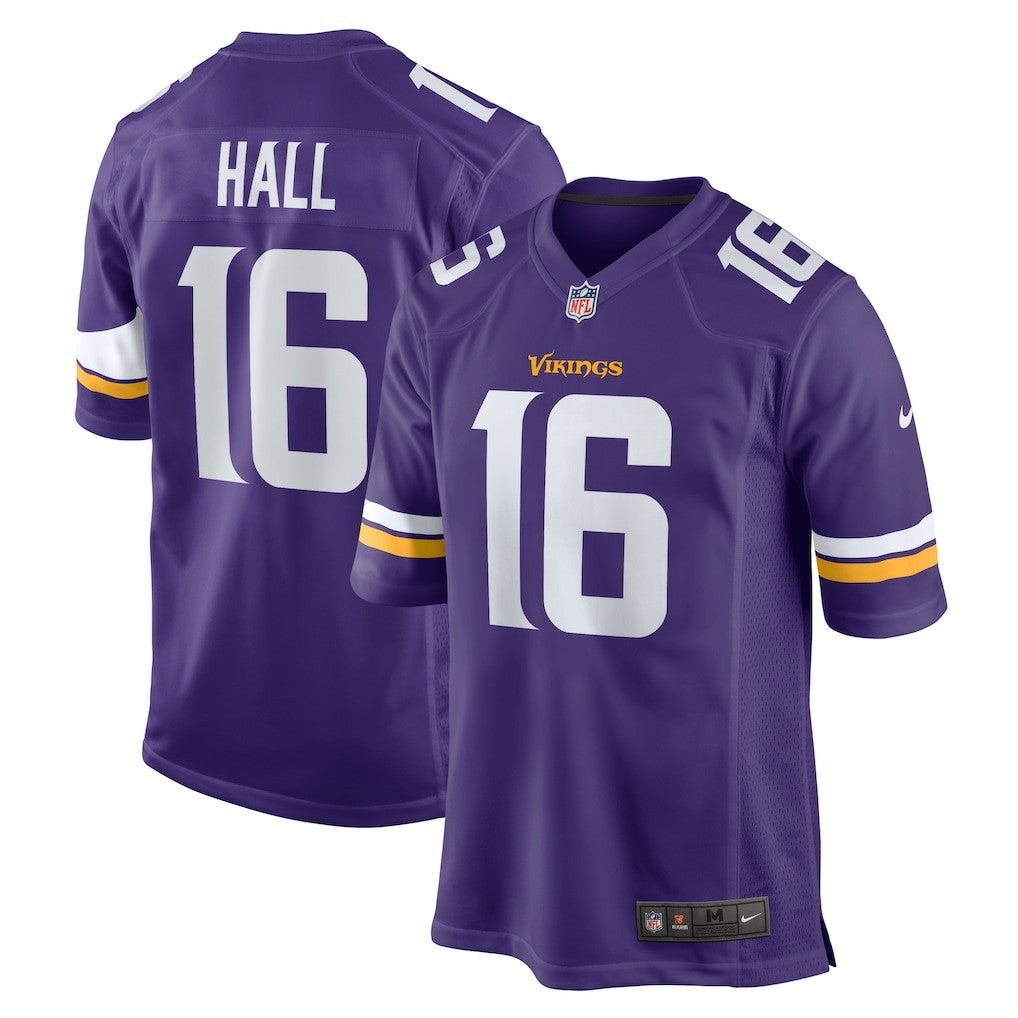 Jaren Hall Minnesota Vikings Game Jersey - Purple online