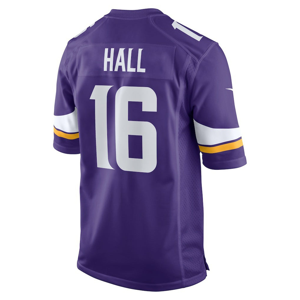 Jaren Hall Minnesota Vikings Game Jersey - Purple online