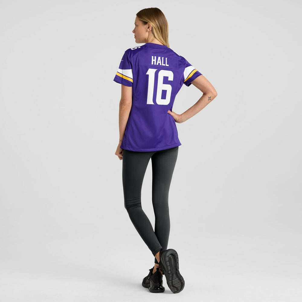 Jaren Hall Minnesota Vikings Women's Game Jersey - Purple on sale