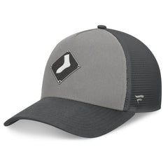 Chicago White Sox A-Frame Trucker Adjustable Hat Gray/Graphite