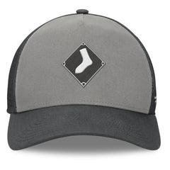 Chicago White Sox A-Frame Trucker Adjustable Hat Gray/Graphite
