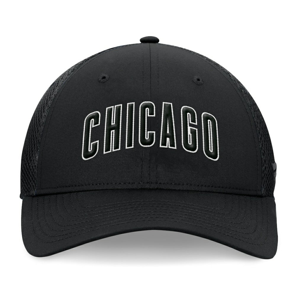 Chicago Cubs Spacer Mesh Flex Hat Black