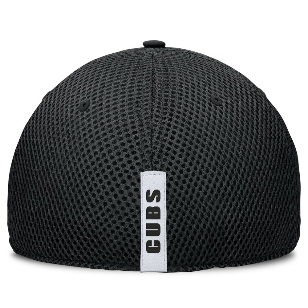 Chicago Cubs Spacer Mesh Flex Hat Black