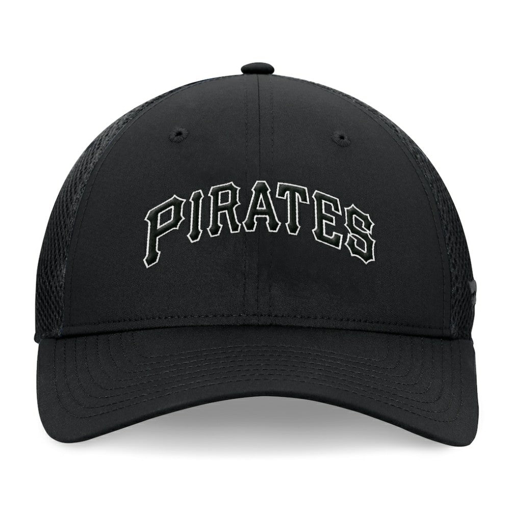 Pittsburgh Pirates Spacer Mesh Flex Hat Black