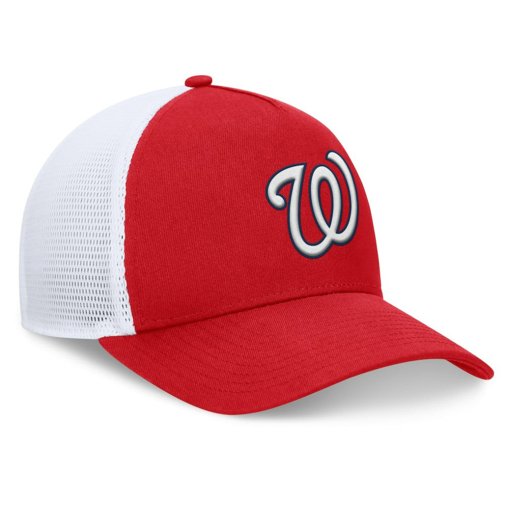 Washington Nationals Fundamental A-Frame Adjustable Hat Red
