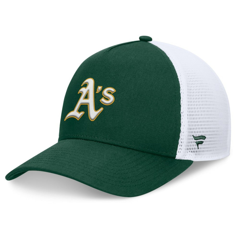 Athletics Fundamental A-Frame Adjustable Hat Green