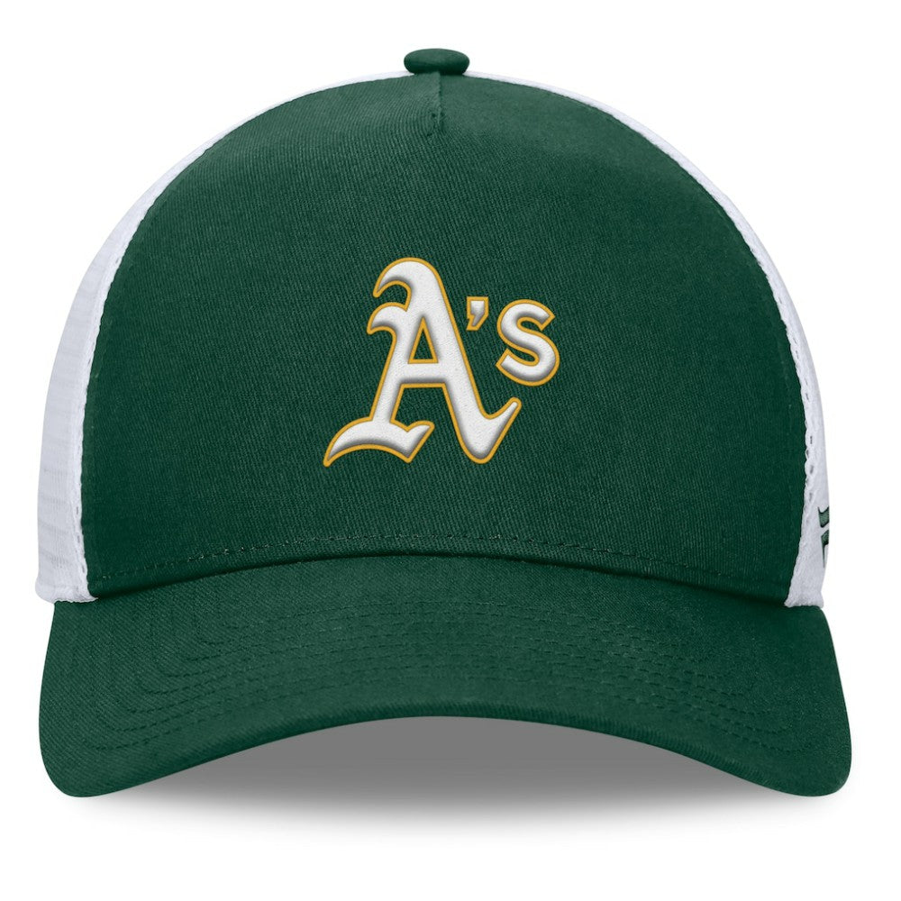 Athletics Fundamental A-Frame Adjustable Hat Green