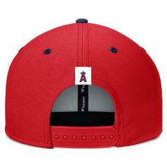 Los Angeles Angels Fundamental Bold Snapback Hat Red/Navy