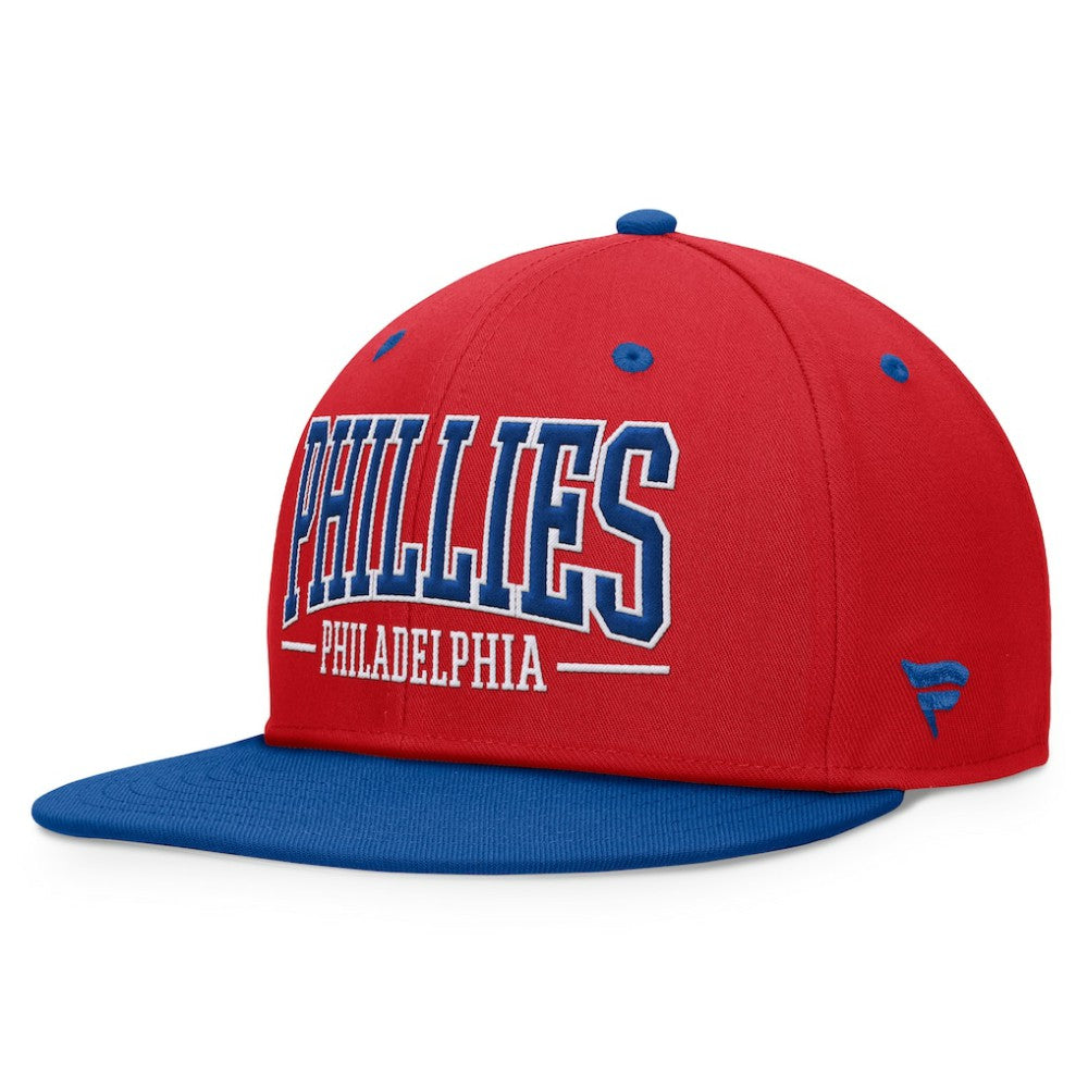 Philadelphia Phillies Fundamental Bold Snapback Hat Red/Royal