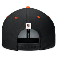 San Francisco Giants Fundamental Bold Snapback Hat Black/Orange