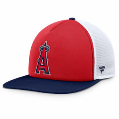 Los Angeles Angels Fundamental Foam Front Snapback Hat Red/White