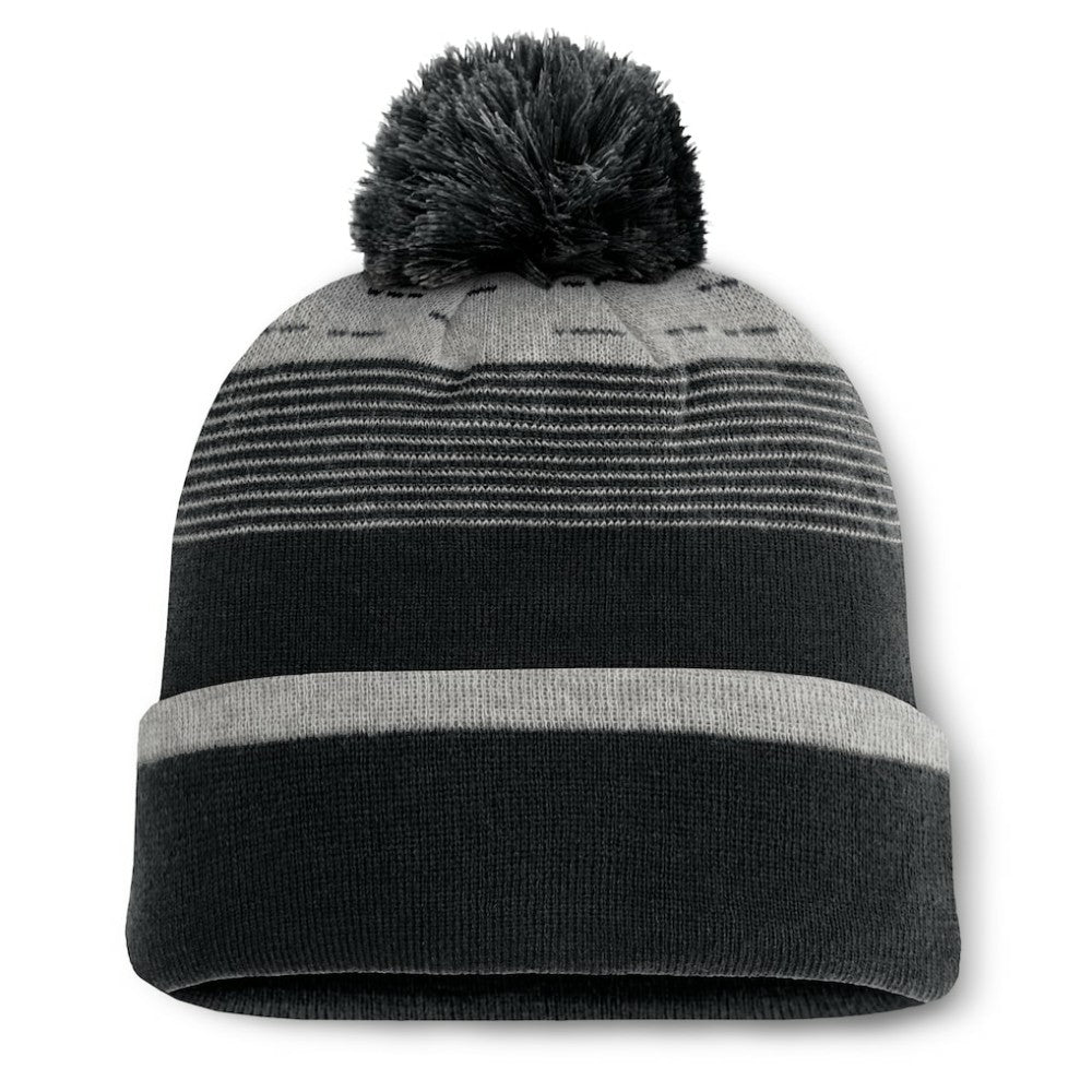 Chicago White Sox Fundamental Gradient Cuffed Knit Hat with Pom Black