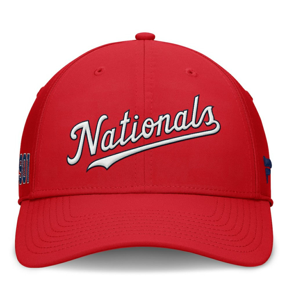 Washington Nationals Fundamental Tag Flex Hat Red