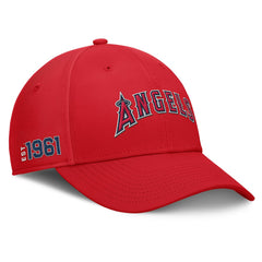 Los Angeles Angels Fundamental Tag Flex Hat Red