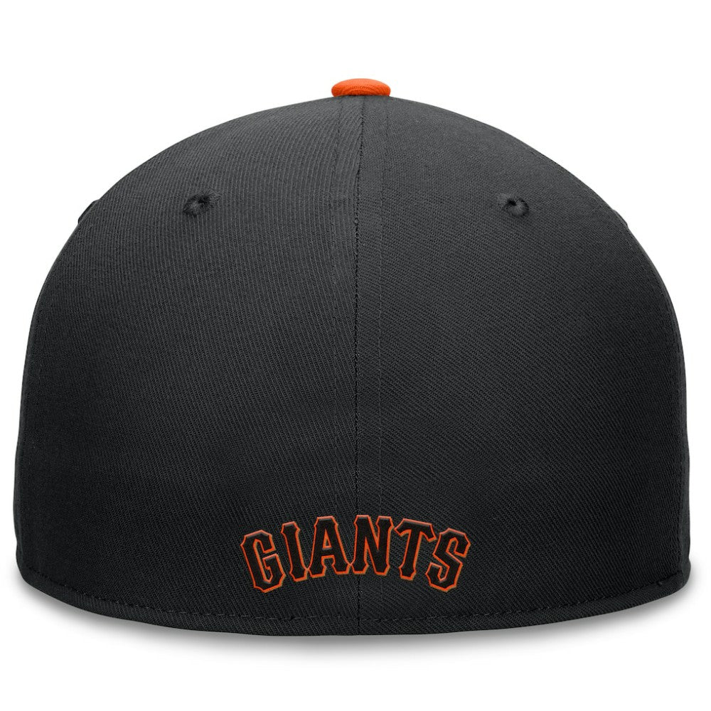 San Francisco Giants Fundamental Tri-Script Fitted Hat Black