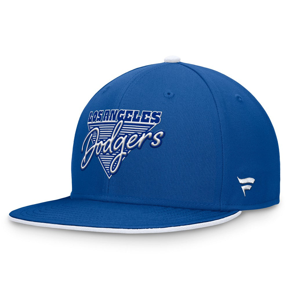 Los Angeles Dodgers Fundamental Tri-Script Fitted Hat Royal