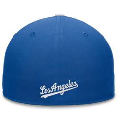 Los Angeles Dodgers Fundamental Tri-Script Fitted Hat Royal