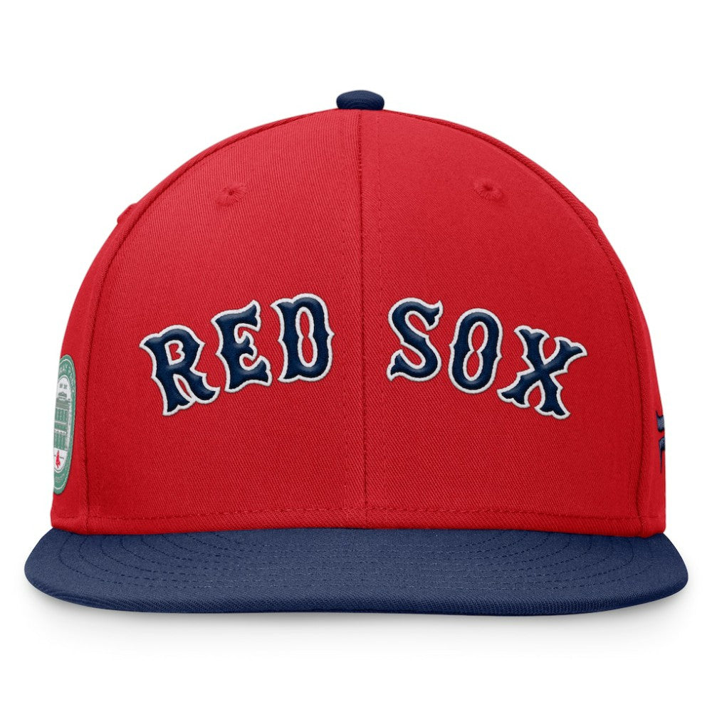 Boston Red Sox Fundamental Two-Tone Fitted Hat Red