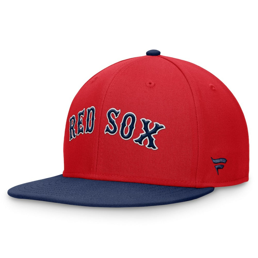 Boston Red Sox Fundamental Two-Tone Fitted Hat Red