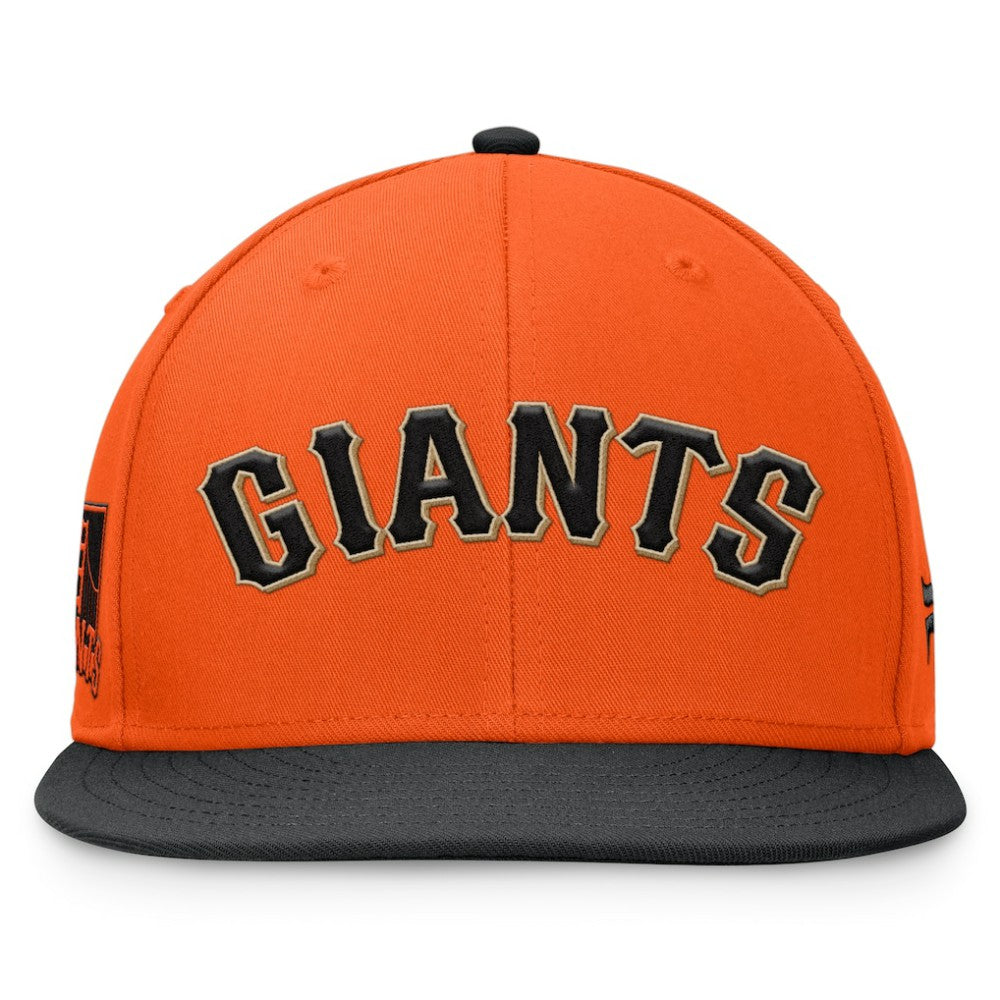 San Francisco Giants Fundamental Two-Tone Fitted Hat Orange/Black