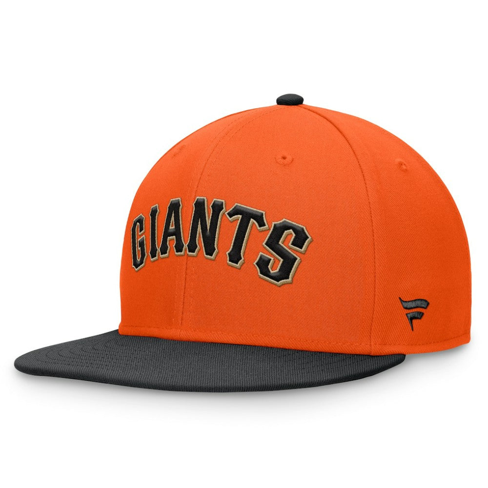 San Francisco Giants Fundamental Two-Tone Fitted Hat Orange/Black