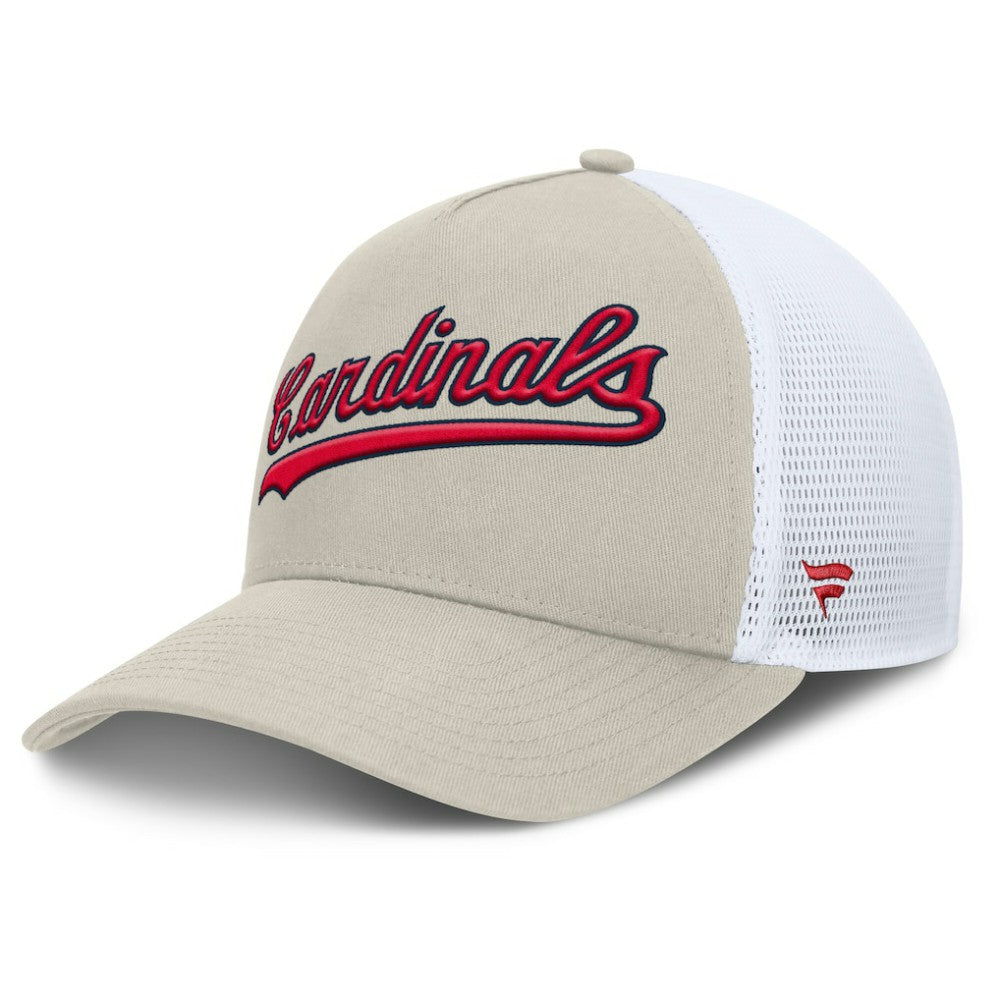 St. Louis Cardinals Heritage Light Khaki A-Frame Adjustable Hat Khaki