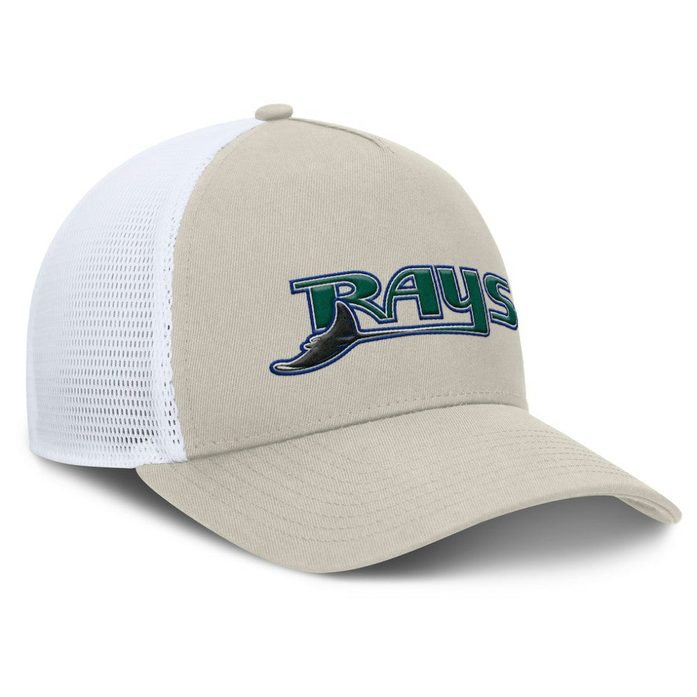 Tampa Bay Rays Heritage Light Khaki A-Frame Adjustable Hat Khaki