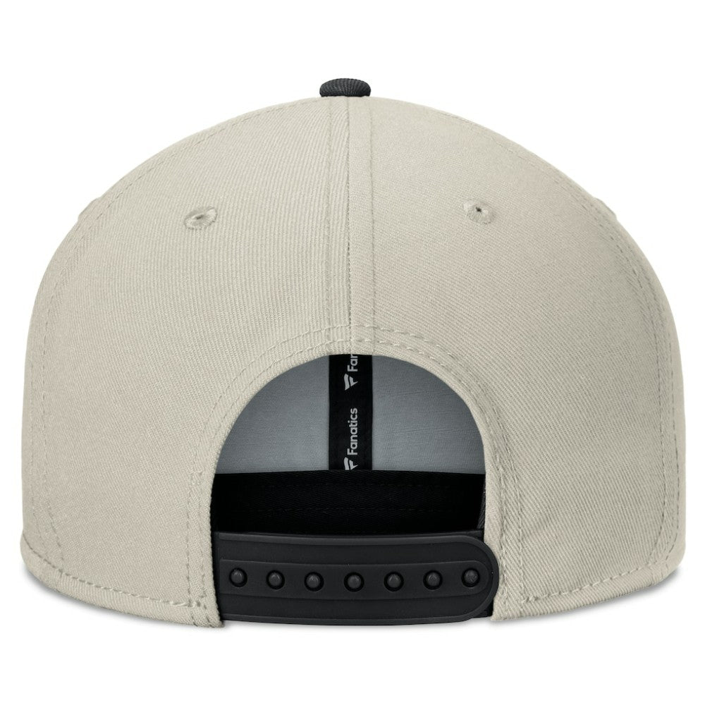Chicago White Sox Team Two-Tone Snapback Hat Khaki/Black