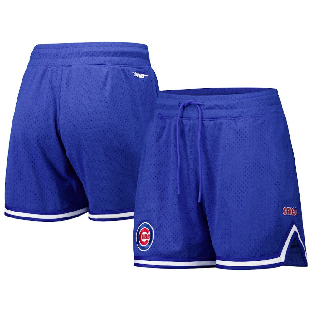 Chicago Cubs Pro Standard Women's Classic Mesh Shorts Royal