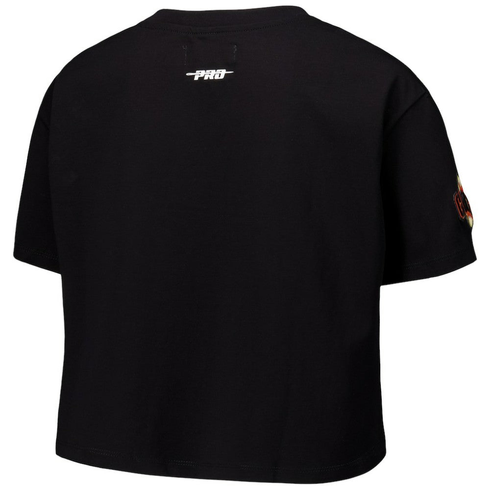 San Francisco Giants Pro Standard Women's Made To Play Boxy Cropped T-Shirt Black