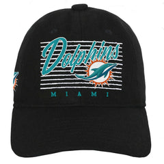 Miami Dolphins Youth Retro Wooly Adjustable Hat - Black discount