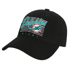 Miami Dolphins Youth Retro Wooly Adjustable Hat - Black discount