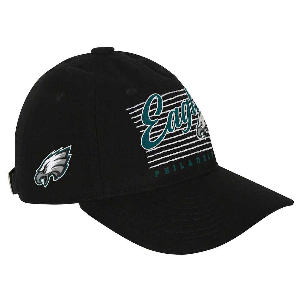 Philadelphia Eagles Youth Retro Wooly Adjustable Hat - Black outlet